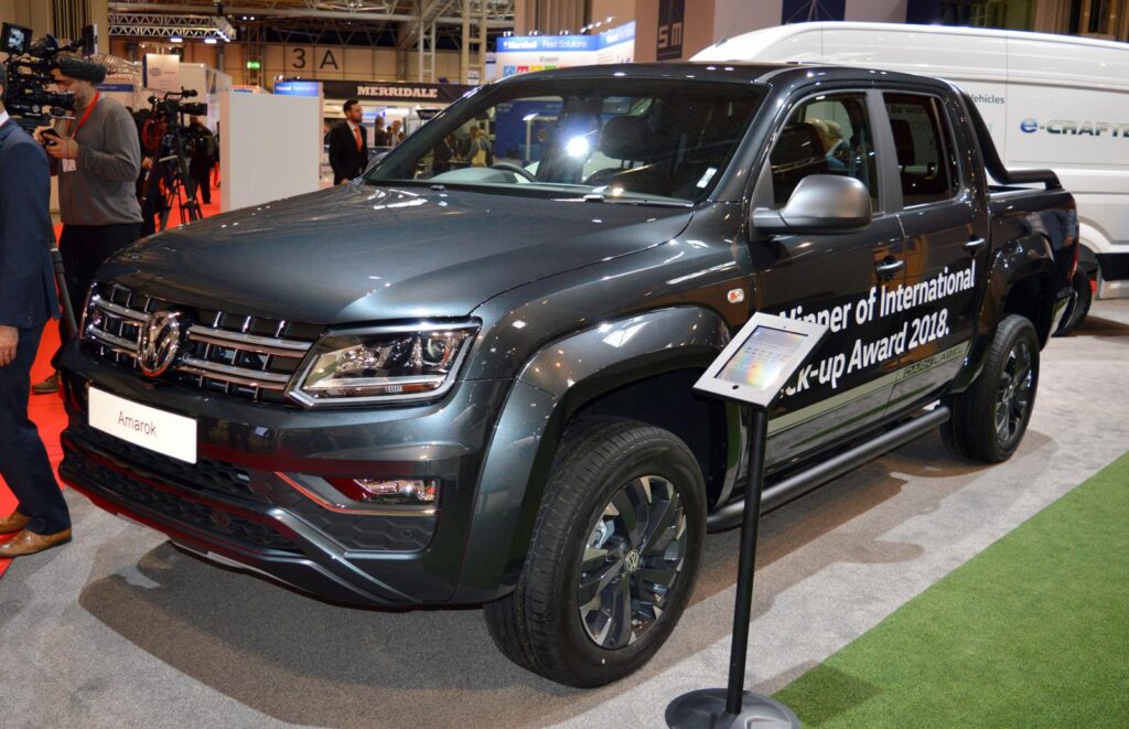 Volkswagen Amarok Dark Label at the CV Show 2018
