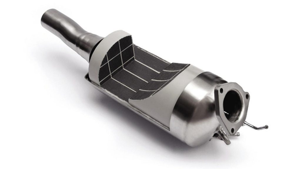A DPF system similar to that in an Amarok