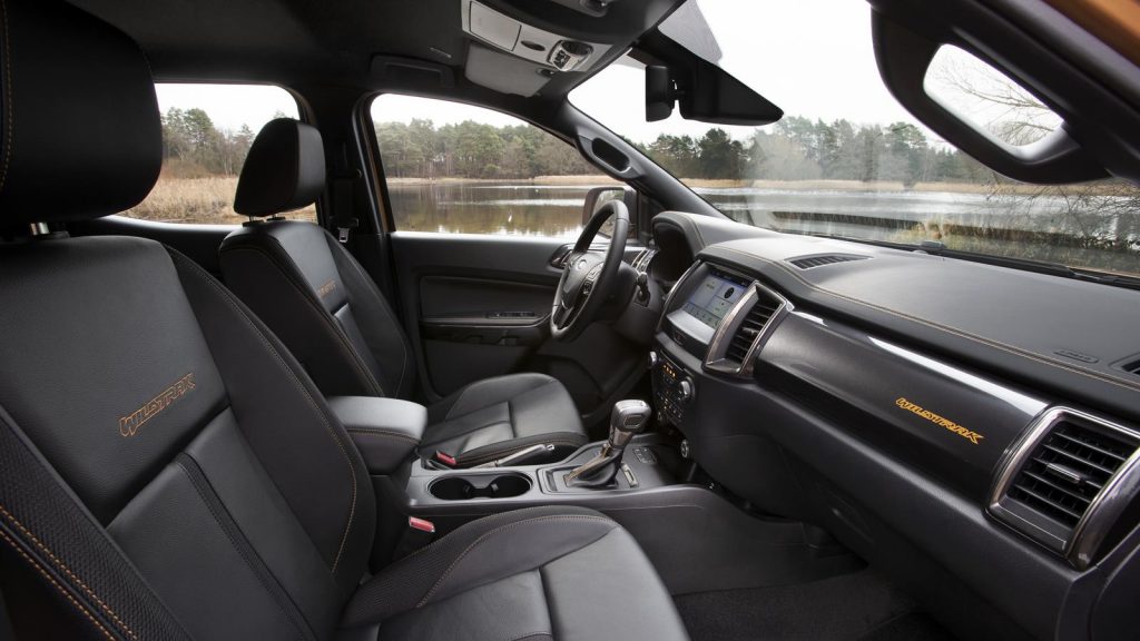 Ford Ranger Wildtrak Interior