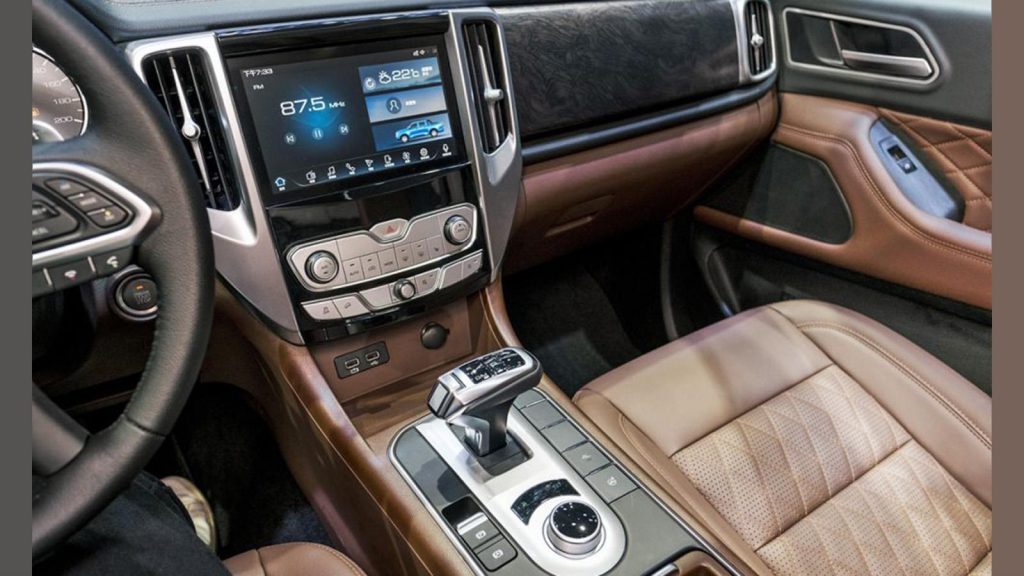 The Great Wall P-Series has an improved interior