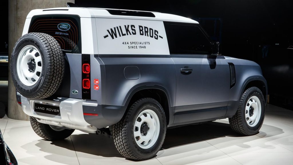The Land Rover Defender Commercial