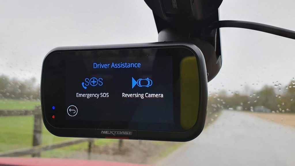 The Nextbase 322GW Dash Cam can be paired with a second camera for extra facilities
