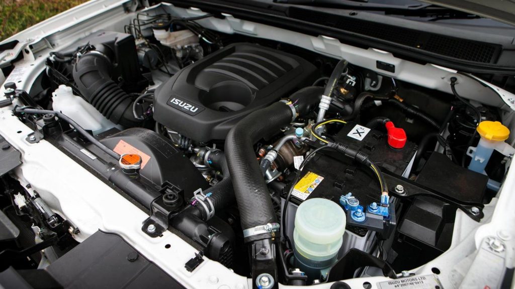 Isuzu D-Max Utah V-Cross engine