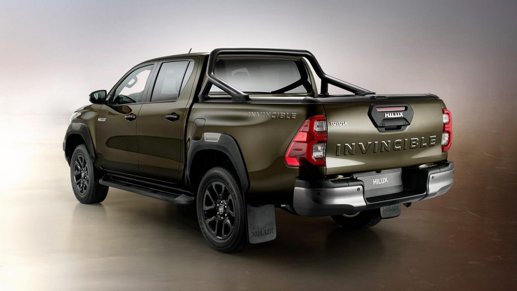 The new Toyota Hilux rear