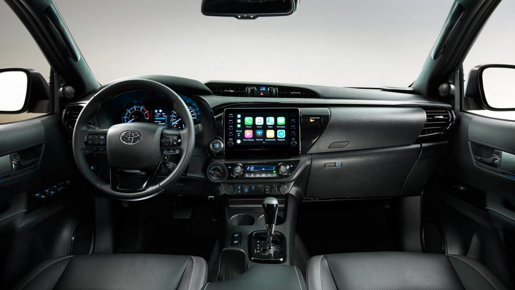 The new Toyota Hilux interior
