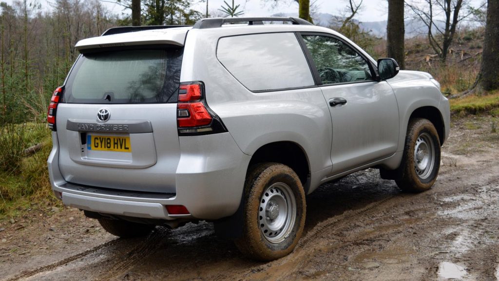 Toyota Land Cruiser Commercial rear
