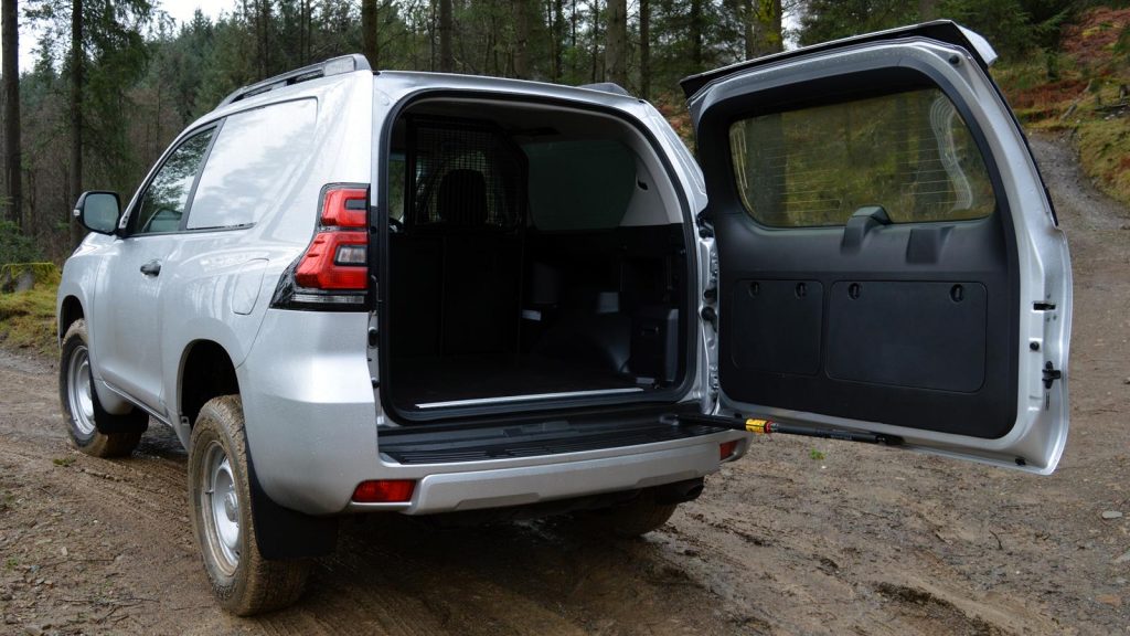 Toyota Land Cruiser Commercial load bay