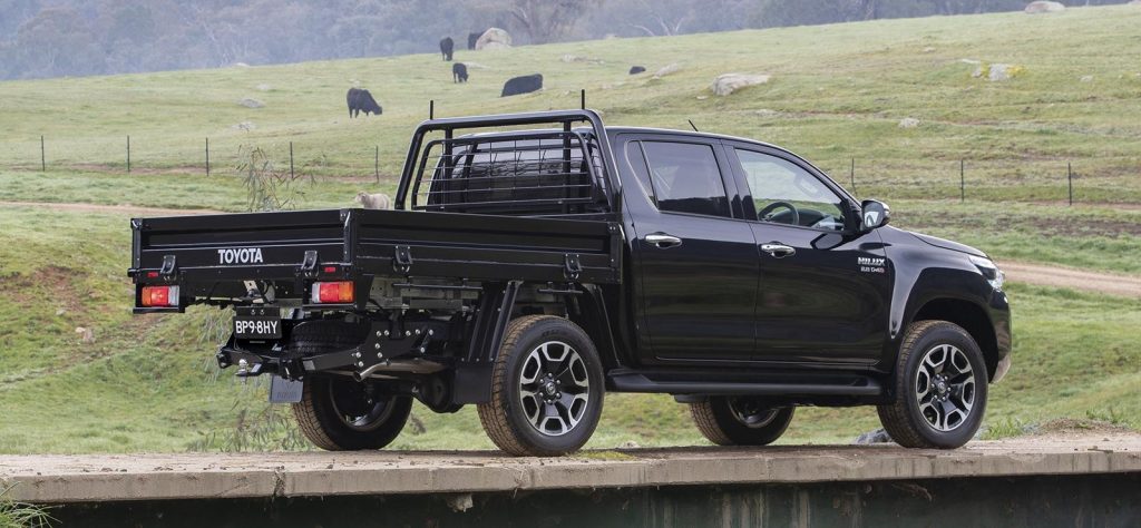 Hilux chassis cab joins the Rugged X in Australia