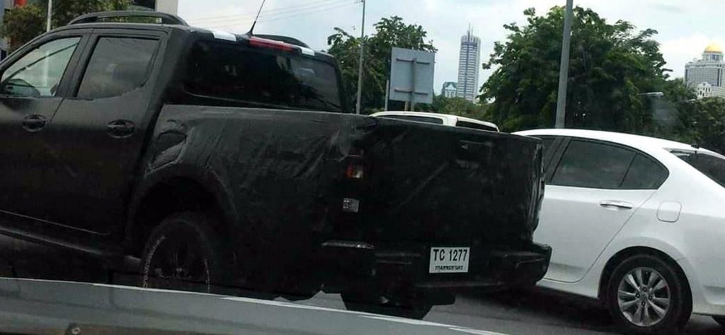 Nissan Navara spied in Thailand
