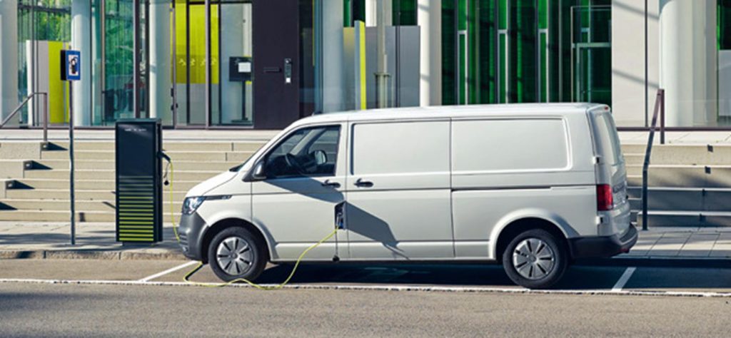 Volkswagen eTransporter fully electric van