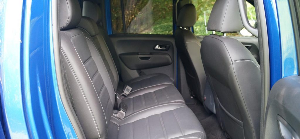 Volkswagen Amarok V6 Aventura rear seat review