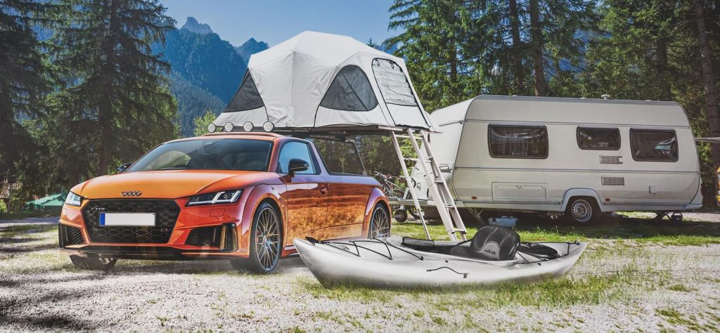Cars as pickup trucks Audi TT