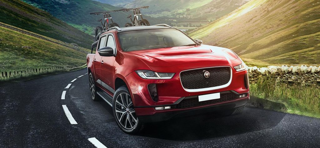 Cars as pickup trucks Jaguar I-Pace