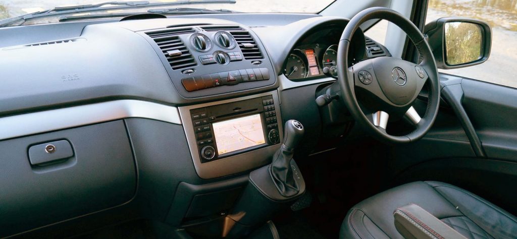 Mercedes-Benz Vito Sport-X interior