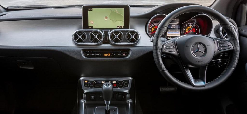 Mercedes-Benz X-Class interior