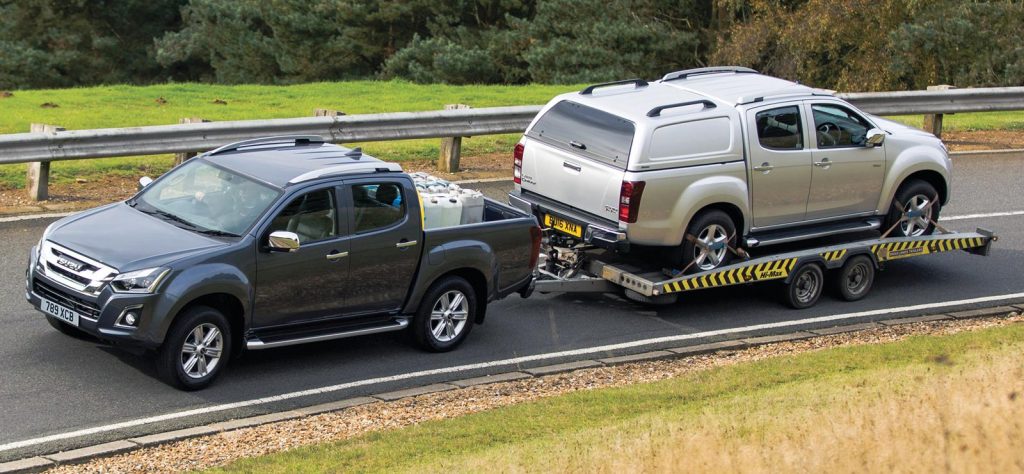 Isuzu D-Max 2018 towing