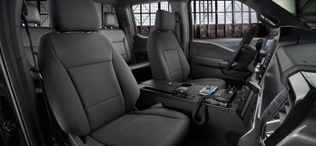 Ford F-150 Police Responder interior
