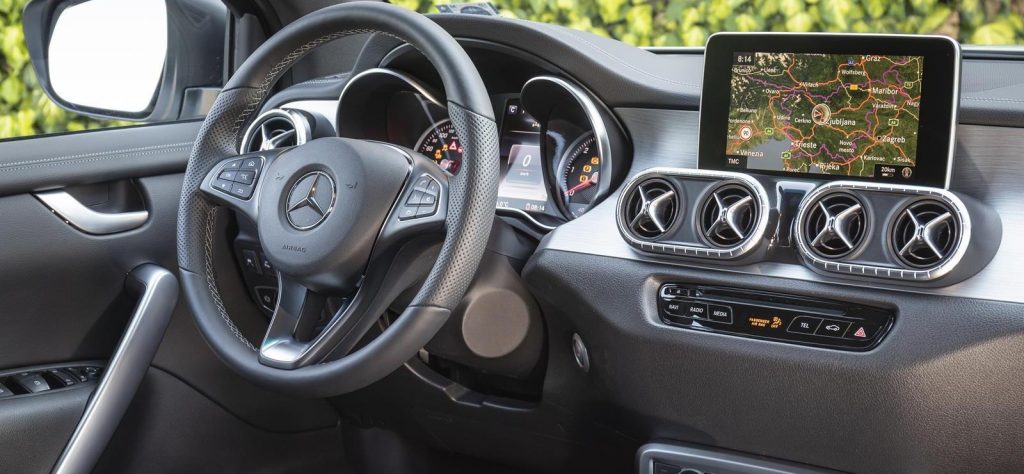 Mercedes-Benz X-Class V6 interior