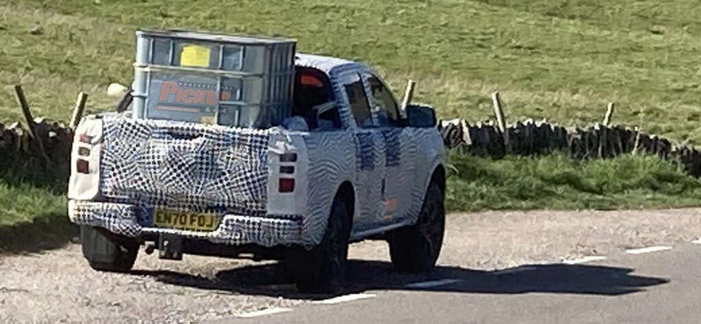 Next-generation Ford Ranger caught testing
