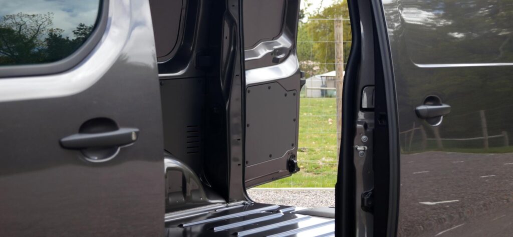Toyota Proace Electric Review side and rear doors