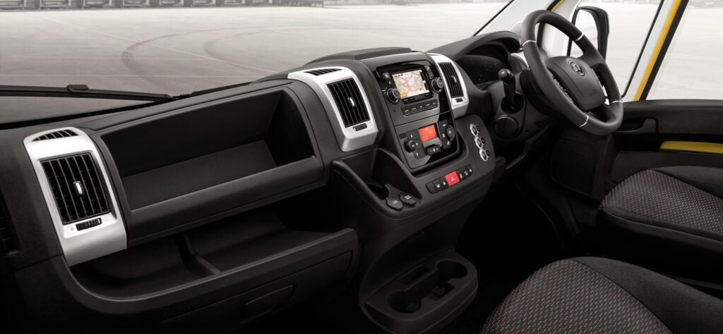 Vauxhall Movano-e interior