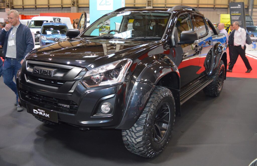 Isuzu D-Max AT35 Stealth at the CV Show 2018