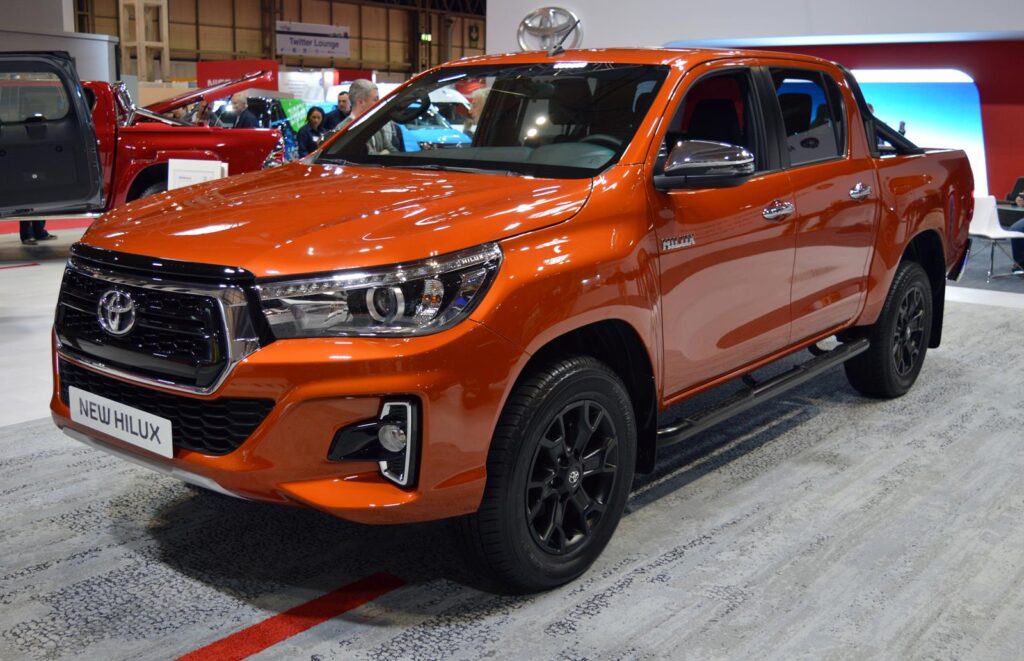 Toyota Hilux at the CV Show 2018