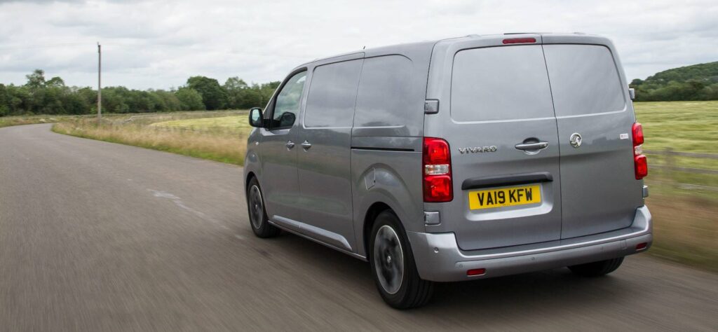 Vauxhall Vivaro review - rear