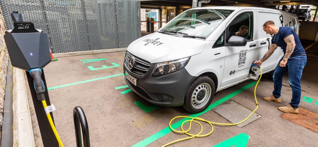 Mercedes-Benz eVito customers include The Key