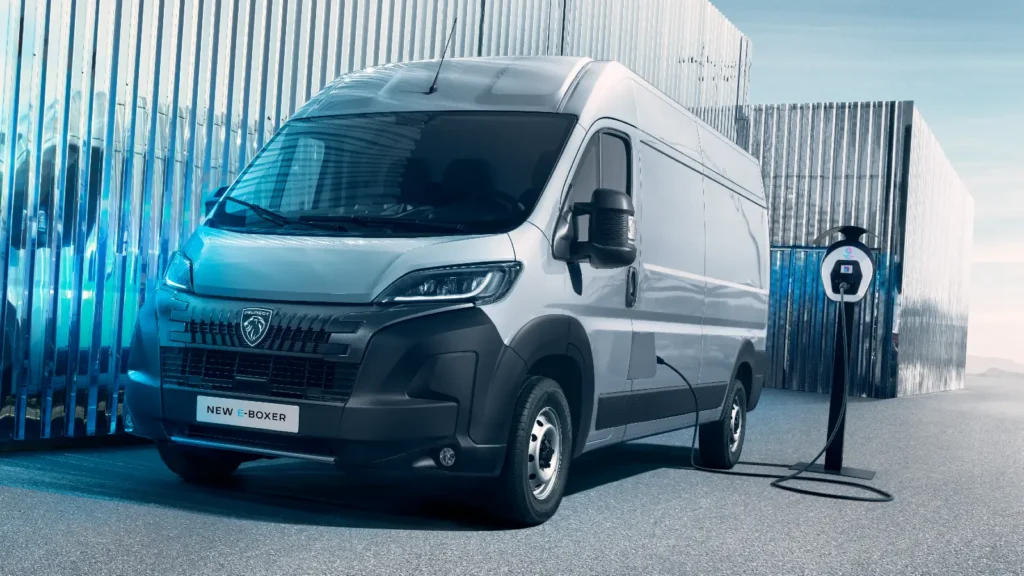 Peugeot E Boxer charging