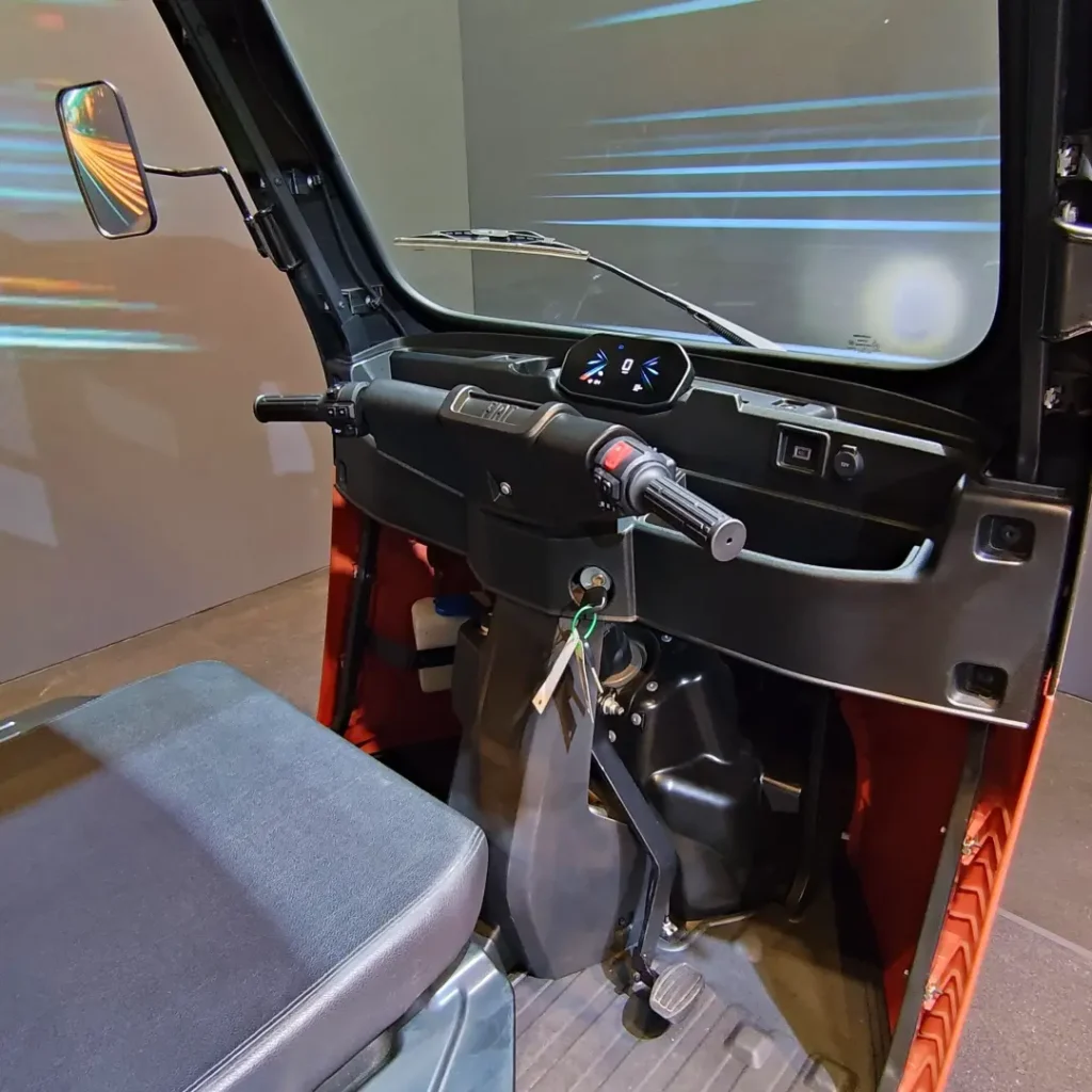 Fiat Tris cab from Stellantis at the Brussels Motor Show