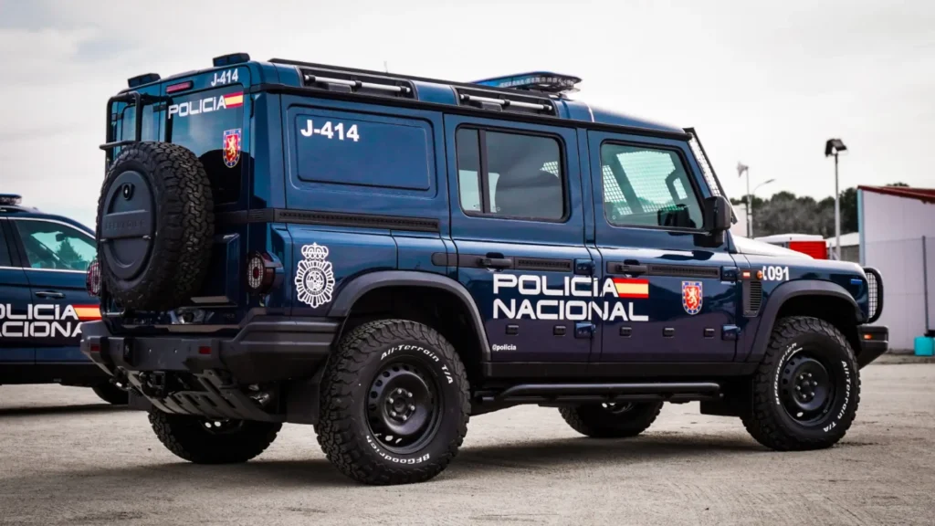 Ineos Grenadier joins Spanish National Police force