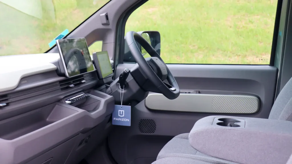 Farizon V7E electric van rear - first drive review