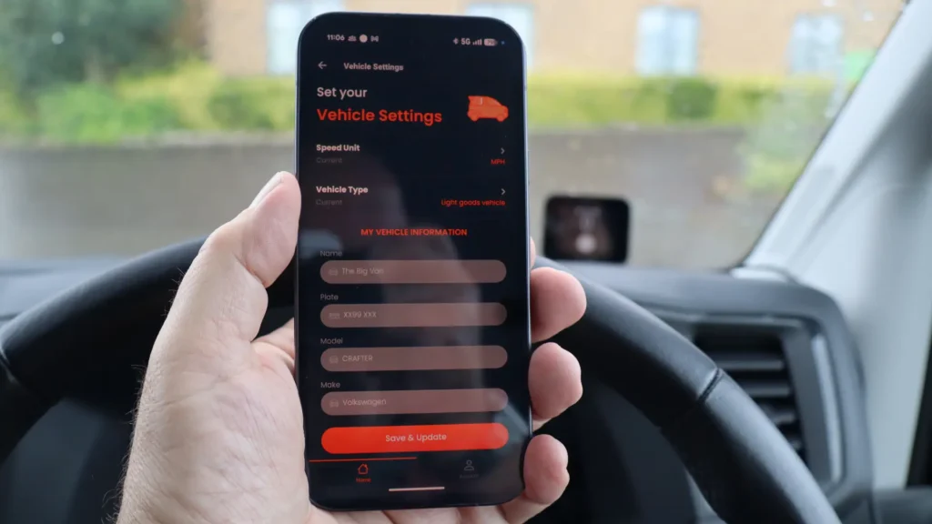 Road Angel Pure Sync review app