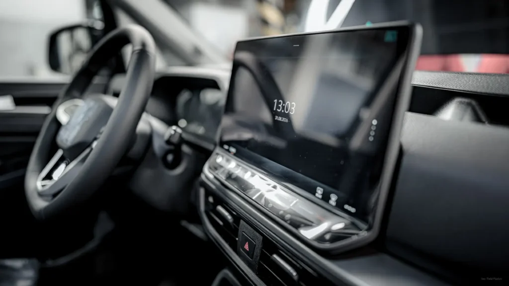 Updated Volkswagen Caddy Cargo interior